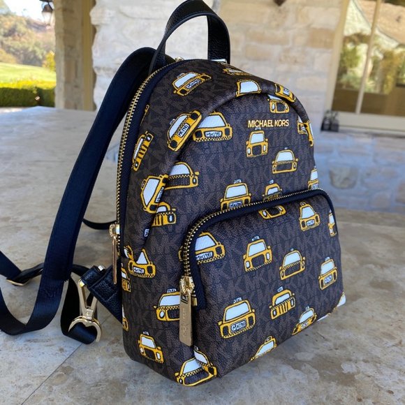 NWT Michael Kors nyc taxi Erin Sm backpack&wallet - Picture 13 of 15